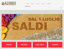 Tablet Screenshot of centroilcastello.net